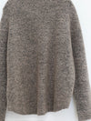 SWAYING 25 Autumn and Winter Lapel Twisted Cashmere Blend Cardigan SW-SW25AW1T33C3S4-TH Camel Black